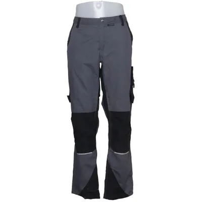Pantalon de travail (Gris, Noir) de Planam Coton, Élasthane, Nylon, Polyester