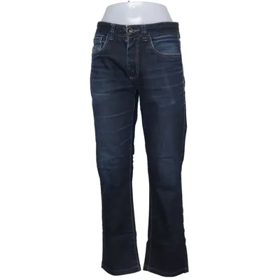 Jeans (Blue) from Vannucci Cotton, Elastane
