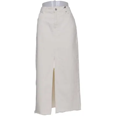 Denim skirt (White) from Never Denim Cotton