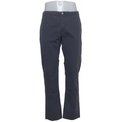 Chinos (Gray) from Pal Zileri Cotton, Elastane, Polyester