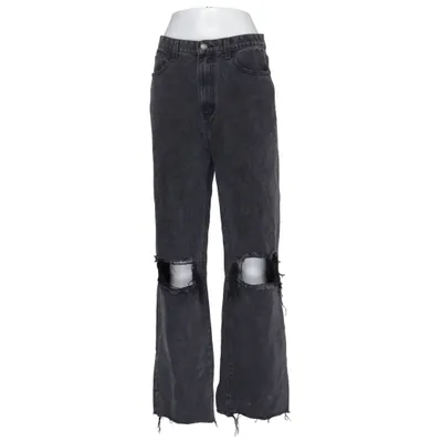 Jeans (Gray) from Missy Empire Cotton, Polyester