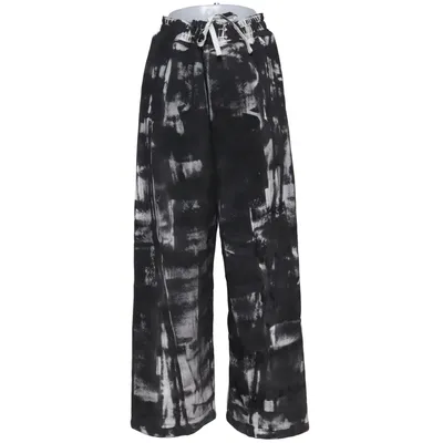 Sweatpants (Black, White) from Weekday