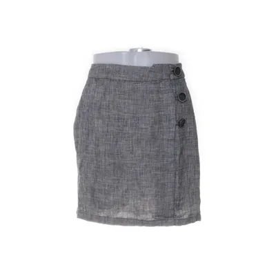 Kjol (Vit, Svart) från Mango Casual Linne