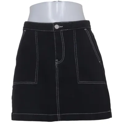 Denim skirt (Black) from Redial Cotton