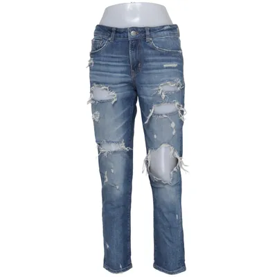 Jeans (Blå) från Zara Woman Bomull, Elastan