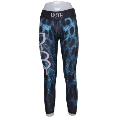 Sports tights (Blue, Black) from Dome Fitness Elastane, Polyester