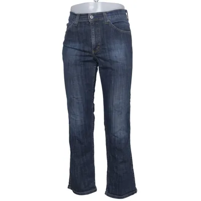 Spijkerbroek (Blauw) van Mustang True Denim Katoen, Elastaan
