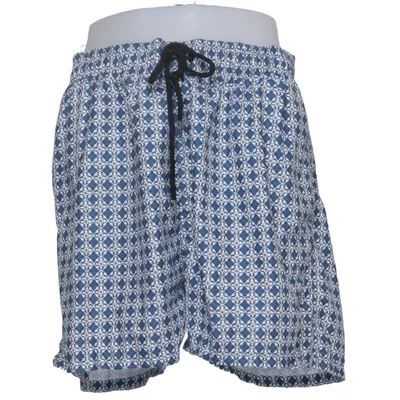 Badshorts (Blå, Vit) från Waves Polyester