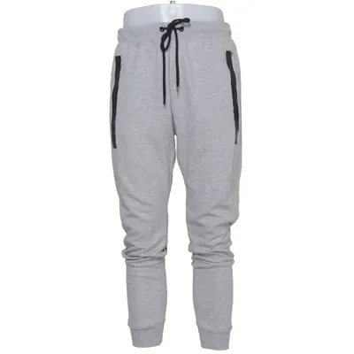 Sweatpants (Gray) from Workout Cotton, Polyester