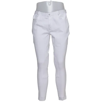 Pants (White) from Pfiff Cotton, Elastane