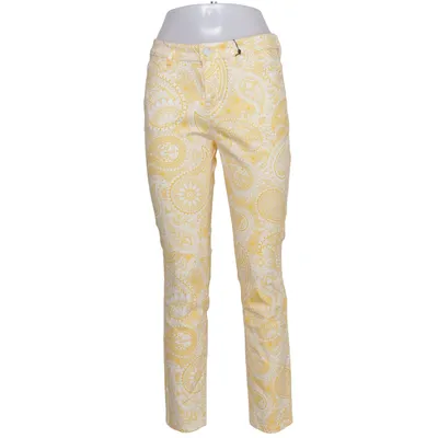 Spijkerbroek (Geel, Wit) van Rosner Katoen, Elastaan, Polyester