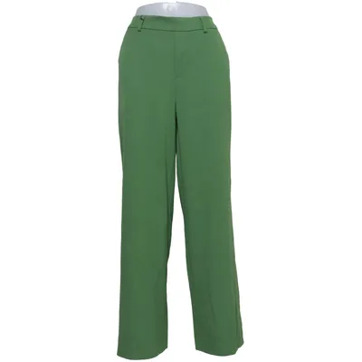 Palazzo pants (Green) from Object Recycled polyester, Viscose
