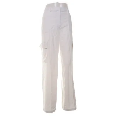 Cargo pants (White) from Hoss x NA-KD Elastane, Polyester, Viscose