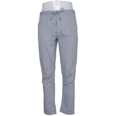 Pants (Blue) from Benson Cotton, Elastane, Linen, Viscose