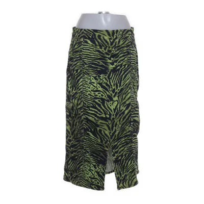 Kjol (Grön, Svart) från Ganni Bomull, Elastan, Polyester