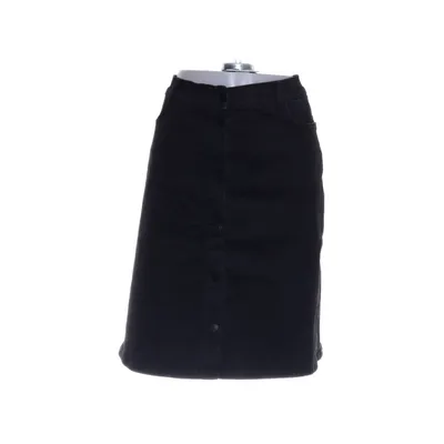 Jeanskjol (Svart) från ONLY Carmakoma Bomull, Polyester, Viskos, Elastan