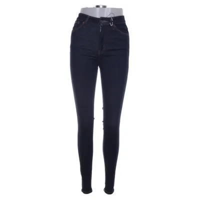 Jeans (Blå) från Never Denim by Bik Bok Bomull, Elastan, Polyester