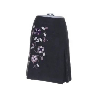 Kjol (Grå, Flerfärgad) från Isabell Kristensen Polyester, Viskos