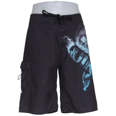 Shorts (Schwarz, Blau) von Quiksilver Polyester