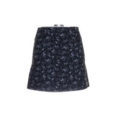 Skirt (Black, Multicolored) from Urban Outfitters Polyester, Cotton, Elastane