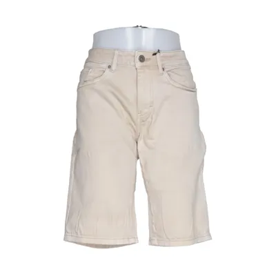 Denim shorts (Beige) van Madness Katoen, Elastaan