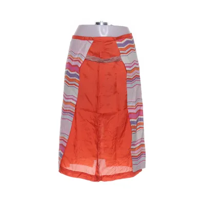 Wrap skirt (Orange, Multicolored) from Munthe plus Simonsen Linen, Silk