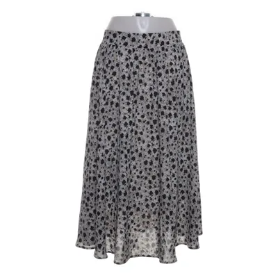 Skirt (White, Multicolored) from Cerise Blue Cotton, Polyester