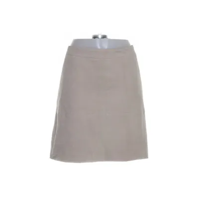 Läderkjol (Beige) från Second Female Mocka, Polyester, Skinn