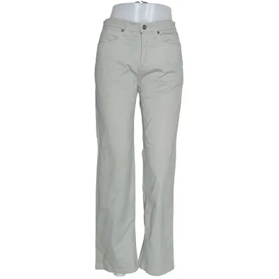 Broek (Groen) van Basic by KappAhl Katoen, Elastaan