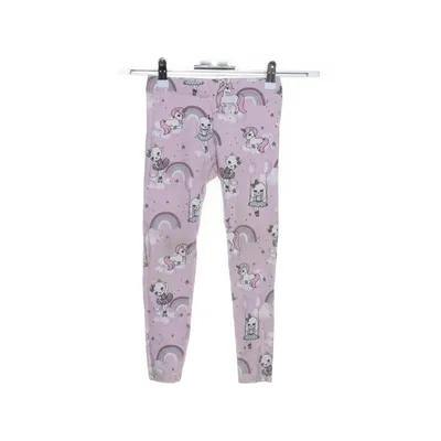 Leggings (Rosa, Flerfärgad) från Lindex Kids Bomull, Elastan