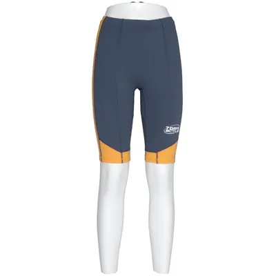 Kompressionsshorts (Blå, Orange) från 7 Days Active Elastan, Polyamid