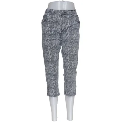Driekwart broek (Grijs, Zwart, Wit) van Agnes Collection Katoen, Elastaan