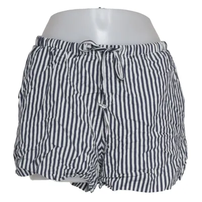 Pyjamasshorts (Svart, Vit) från H&M Premium Quality Linne, Polyester, Viskos