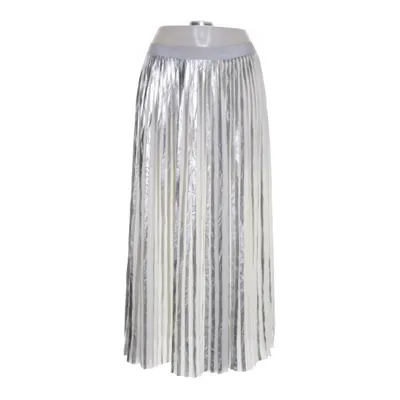 Kjol (Silverfärgad, Vit) från H&M Polyester