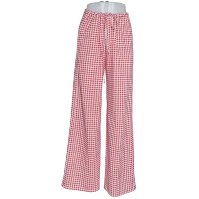 Pyjama broek (Rood, Wit) van ASOS Design Elastaan, Polyester