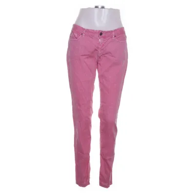 Jeans (Pink) from 120% Lino Cotton, Elastane, Linen