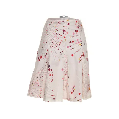 Kjol (Vit, Flerfärgad) från Bric a Brac Acetat, Bomull