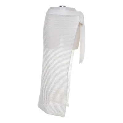 Wrap skirt (White) from Chiquelle Cotton, Polyester