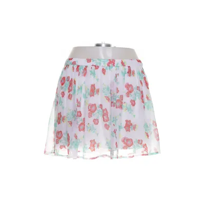 Kjol (Vit, Flerfärgad) från Hollister California Polyester, Viskos