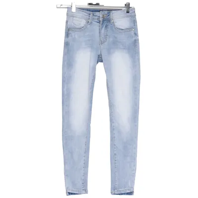 Jeans (Blå) från Place du Jour Bomull, Elastan