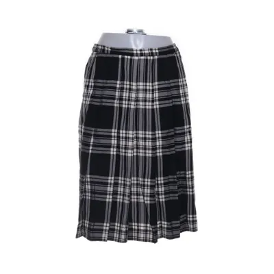 Kjol (Svart, Vit) från Hettemarks Viskos