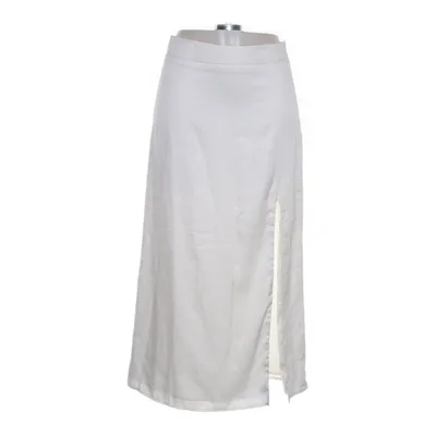 Jupe longue (Blanc) de XLE Élasthane, Polyester