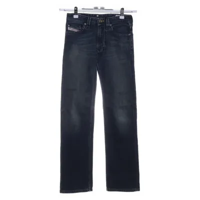 Spijkerbroek (Blauw) van Diesel Katoen, Imitatieleer, Polyester