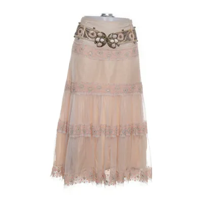 Maxi nederdel (Beige, Flerfarvet) fra Munthe plus Simonsen Polyester, Silke