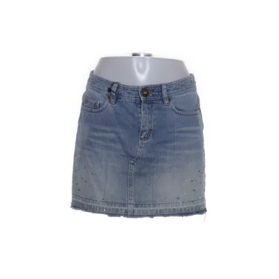 Denim skirt (Blue) from InScene Cotton