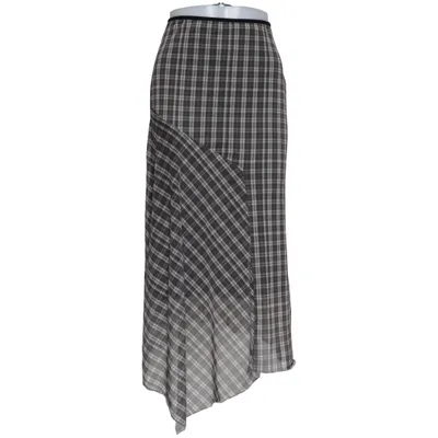 Långkjol (Grå, Vit, Svart) från Urban Outfitters Elastan, Polyester