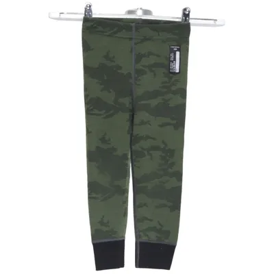 Base layer pants (Green, Black) from Merino Merino wool, Polyamide