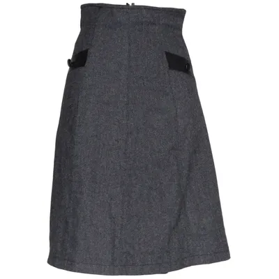 Skirt (Gray) from Spin Doctor Acrylic, Polyester, Wool