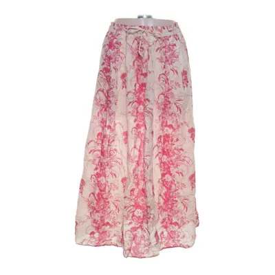 Maxi rok (Roze, Wit, Meerkleurig) van Zara