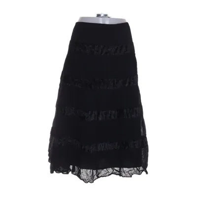 Skirt (Black) from AWG Mode Center Polyester, Viscose